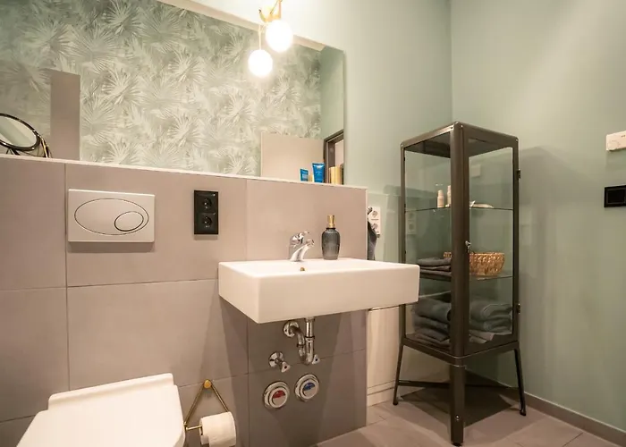 Designer Loft-ferienwohnung Im Zentrum Mit Tiefgaragen-parkplatz, Waschmaschine Und Privatterrasse アパート